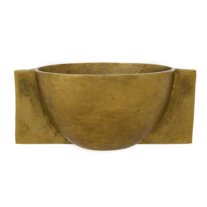 Amalfi Charlie Decorative Bowl Antique Gold