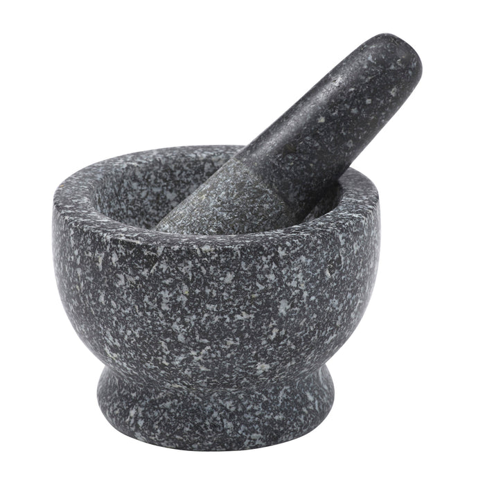 Davis & Waddell Traditional Granite Mini Mortar & Pestle Grey