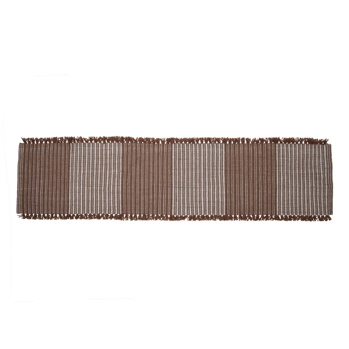 Amalfi Cai Table Runner Rust & Natural