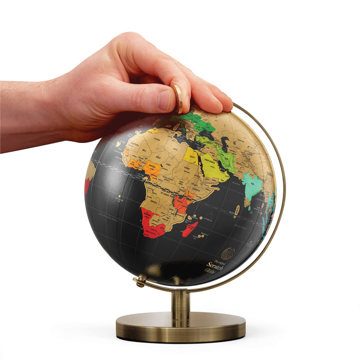 Luckies Scratch Globe - Small Multi-Coloured