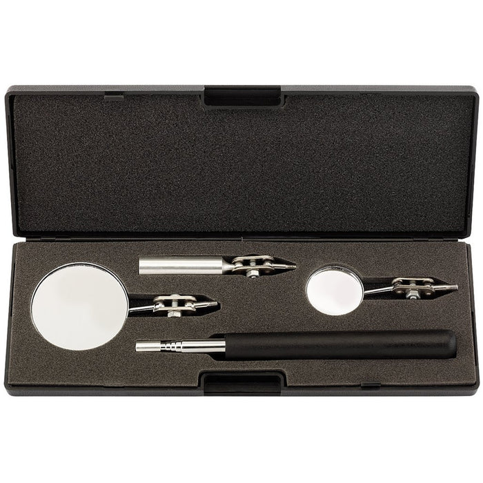 DRAPER Telescopic Pick-Up Tool and Mirror Set (4 Piece)