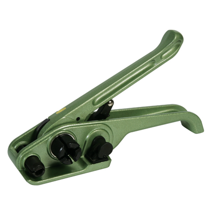 Dy-Mark Strapping 19mm x 1000m Heavy Duty Black with Compatibles of Strap Buckles, Metal Seals, Strapping Blue Hand, Buckles Plastic, Crimper and Heavy Duty Tensioner