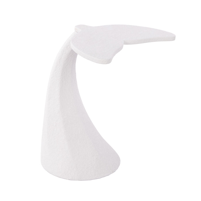 Amalfi Fin Side Table White