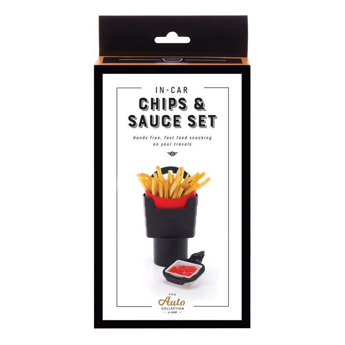 Maverick Car Chip and Sauce Holder Black
