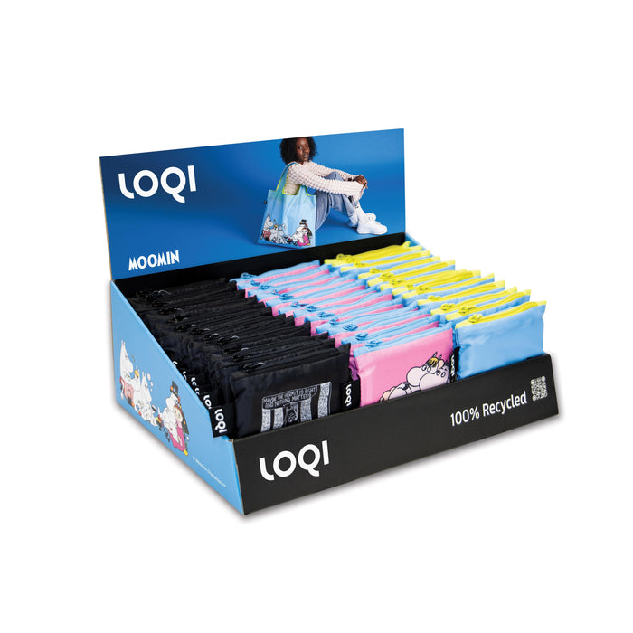 LOQI Moomin Counter Display Pack 36pcs/3 Assorted