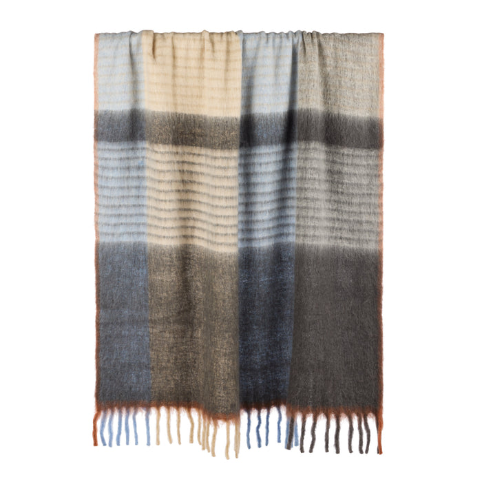 Academy Jaden Woven Brushed Throw Multi-Coloured