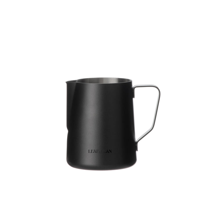 Leaf & Bean Milk Frothing Jug 600ml Black