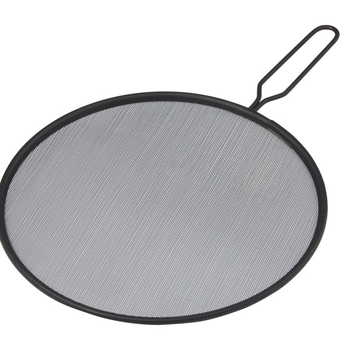MasterPro Professional Non-Stick Splatter Screen Black