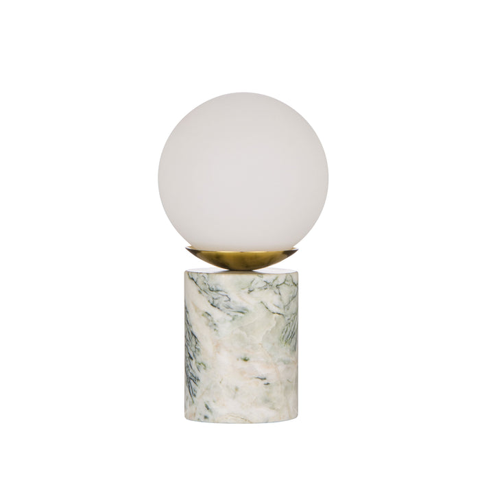 Amalfi Amani Table Lamp Green & White