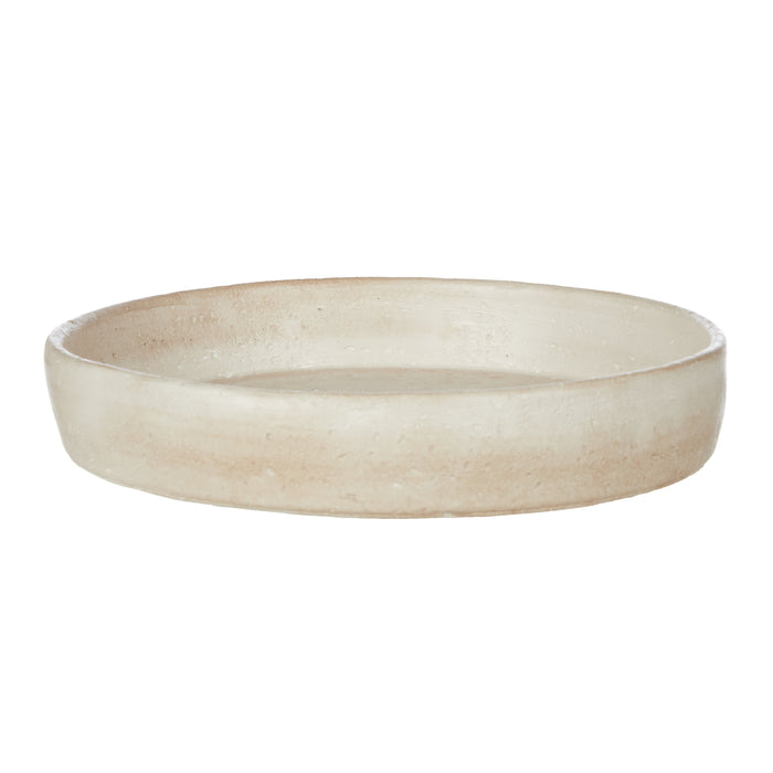 Amalfi Napier Round Tray Beige