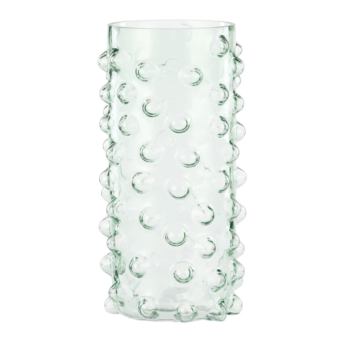 Amalfi Sissy Glass Bubble Vase Large Light Green