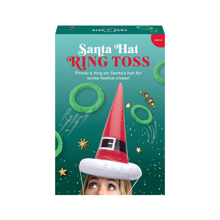 Discovery Zone Santa Hat Ring Toss Game Multi-Coloured