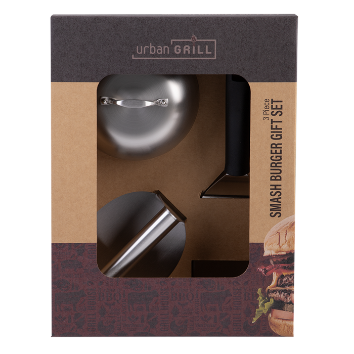 3 PCE SMASH BURGER GIFT SET