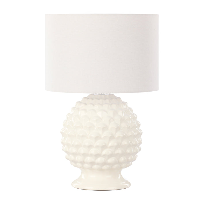 Society Home Macy Table Lamp White & Natural
