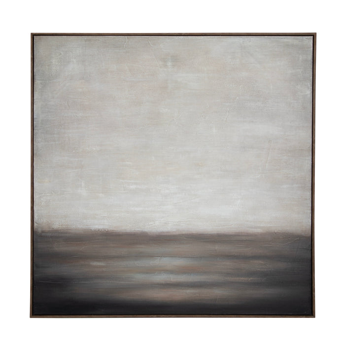 Amalfi Dawn Hand Painted Wall Art Brown