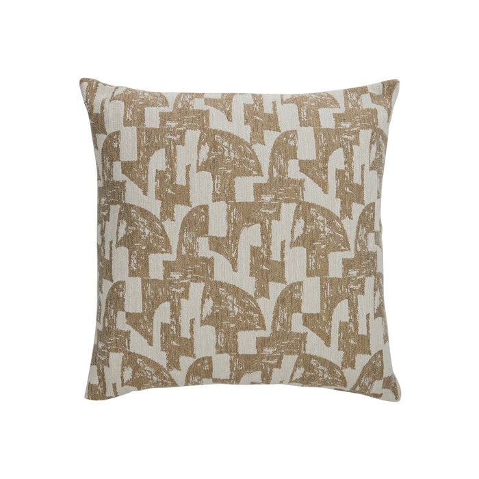Amalfi Dune Cushion Brown & Off White