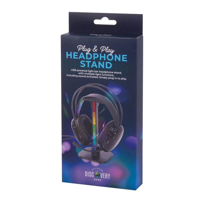 Discovery Zone LED Headphone Stand Black