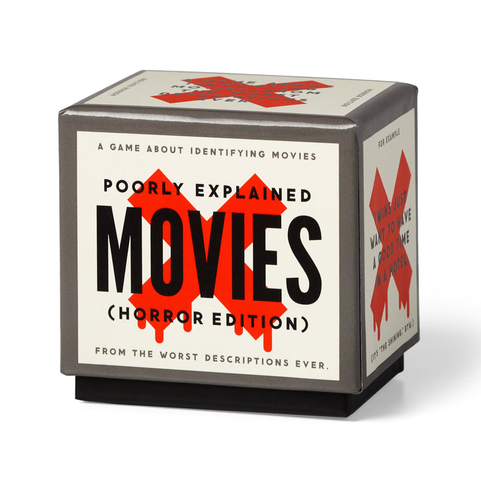 Brass Monkey Mini Poorly Explained Movies - Horror Edition Multi-Coloured