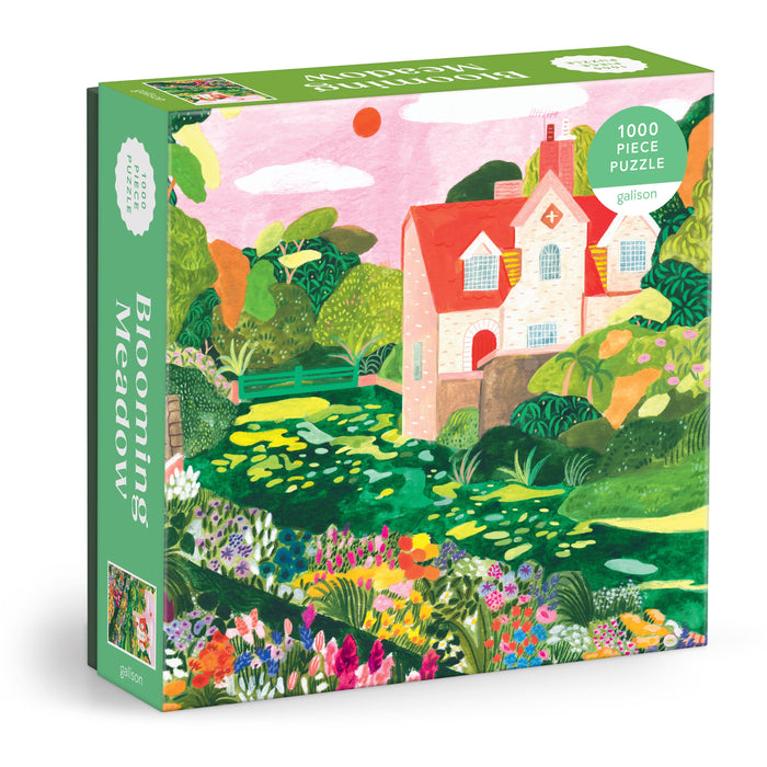 Galison Blooming Meadow Puzzle - 1000pc Multi-Coloured
