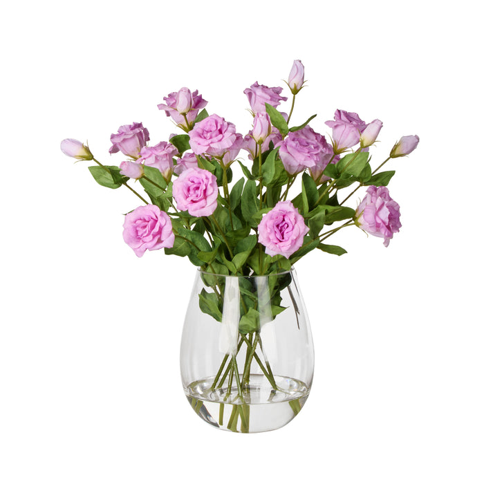Rogue Lisianthus Claire Vase Purple