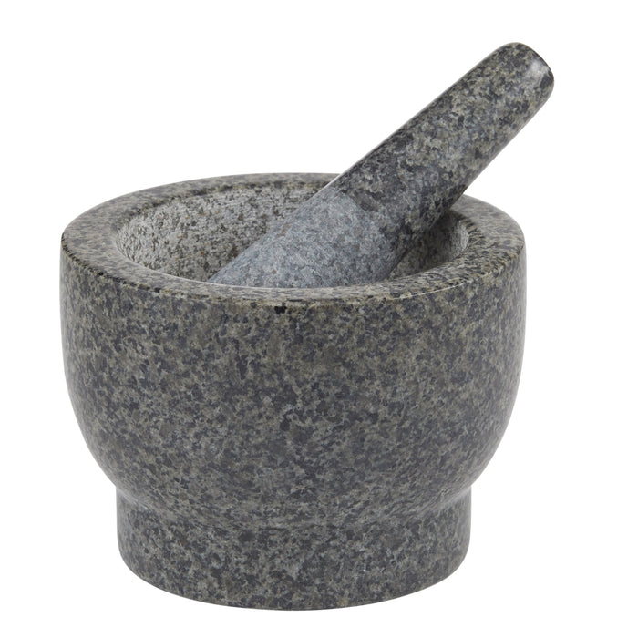 Davis & Waddell Traditional Granite Mortar & Pestle Grey