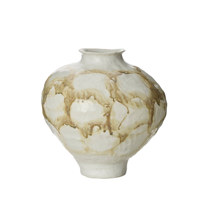 Amalfi Erol Vase Collection Off White & Green