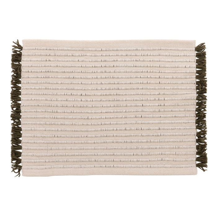 Amalfi Isla Fringe Placemat Green