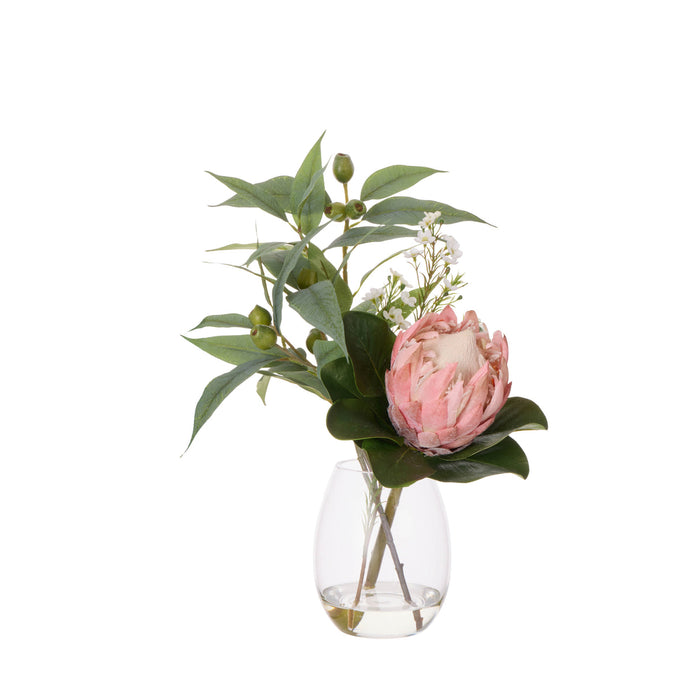 Rogue Grand Protea Native Mix - Claire Vase Pink