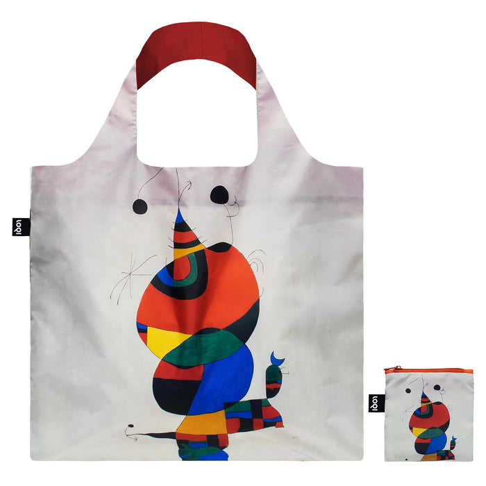 LOQI Miro Woman & Bird Bag Multi
