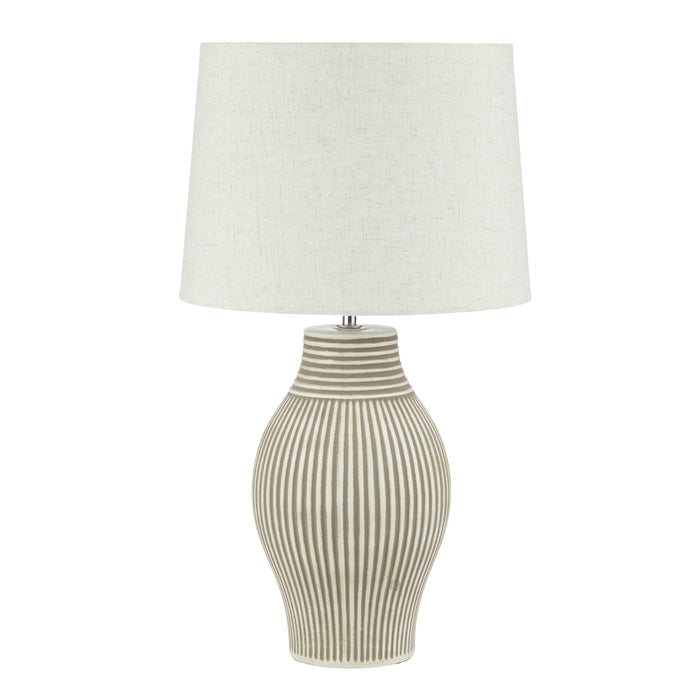 Amalfi Tacito Ceramic Table Lamp Beige