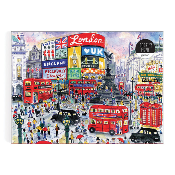 Galison Storrings London Puzzle - 1000pcs Multi-Coloured