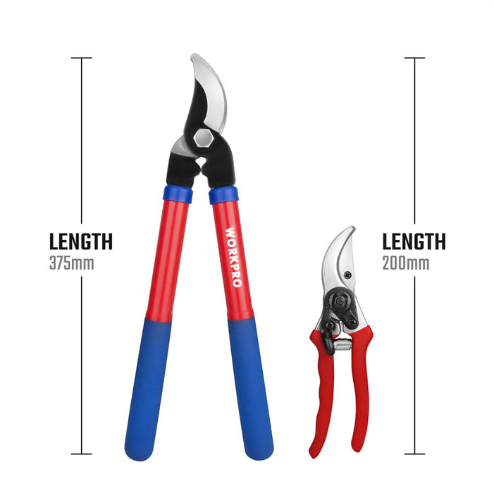 Workpro 2Pc Pruner Tool Set WP204500