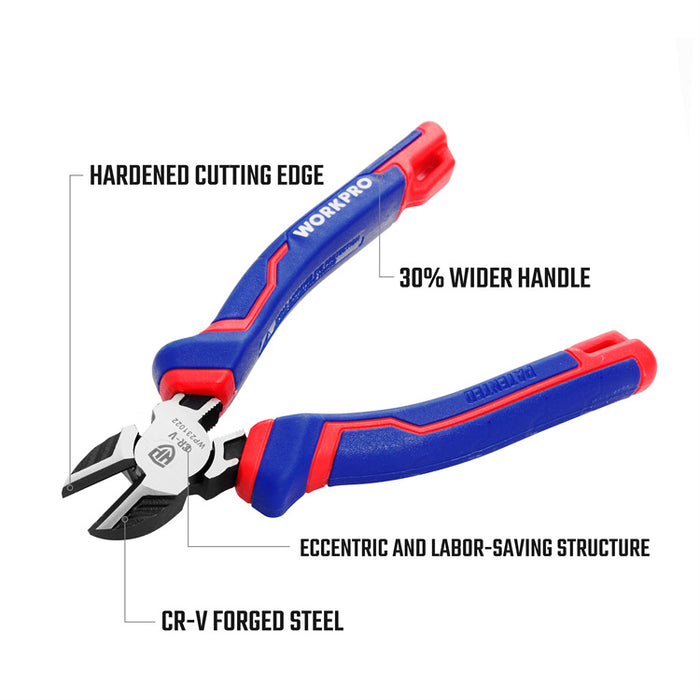 Workpro Cr-V Diagonal Pliers