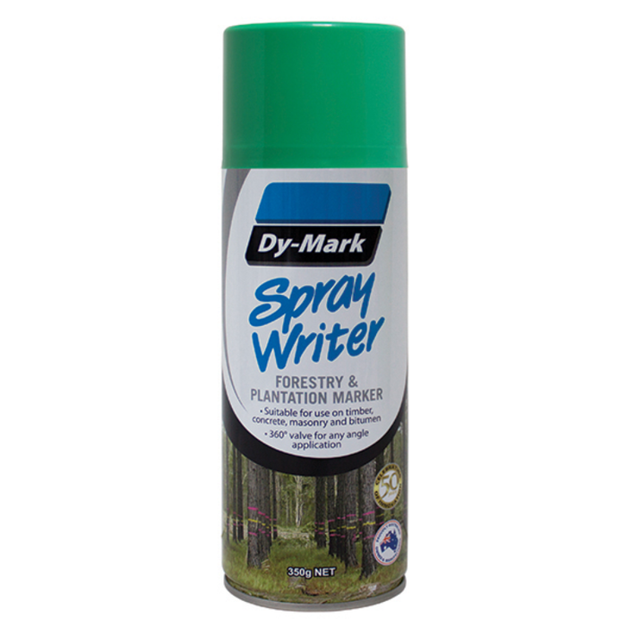 Dy-Mark - Spray Writer 350g Forestry &amp; Plantation Marking Paint (Carton of 12) 🪵🏗️🧱