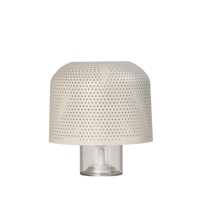 Amalfi Sky Table Lamp Oat & Clear