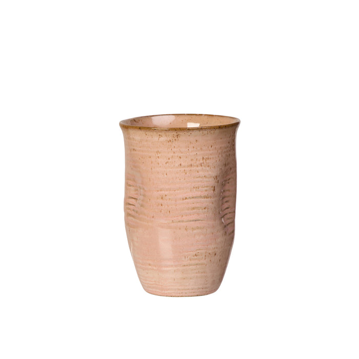 Leaf & Bean Latte Cup Veiled Pink
