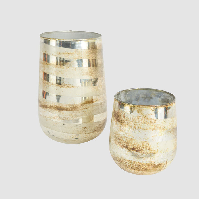 Ribbon Swirl Vase Small