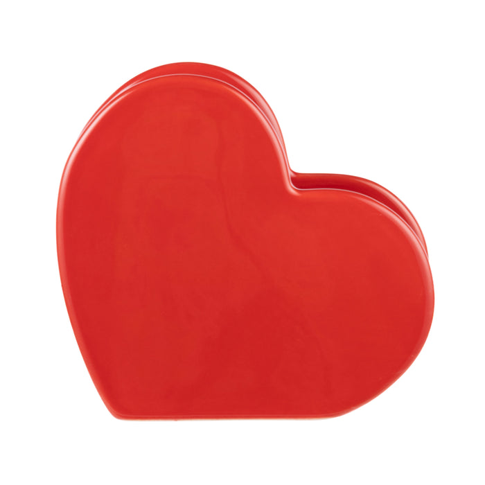 Emporium Sweetheart Vase Small Red