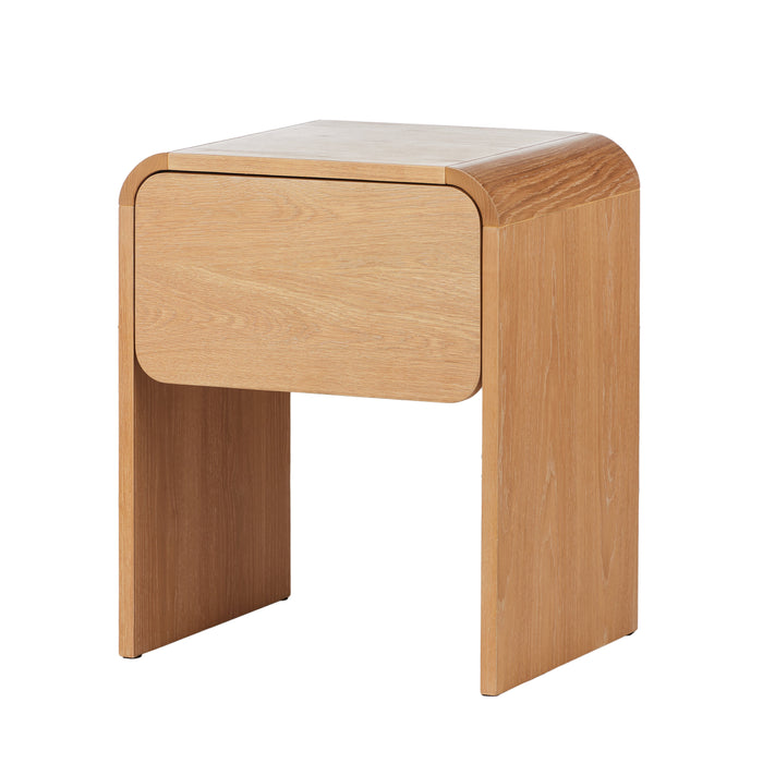 Amalfi Oslo Bedroom Side Table Natural