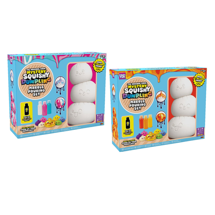 Crazy Fun Marble Dumpling Kit 2pc Assorted - Multi-Colour