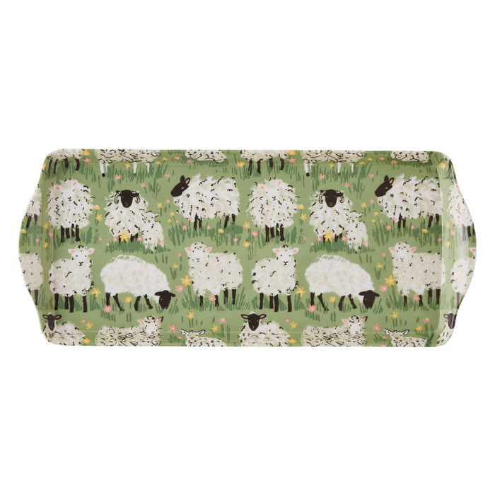 Ulster Weavers Woolly Sheep Small Tray Green