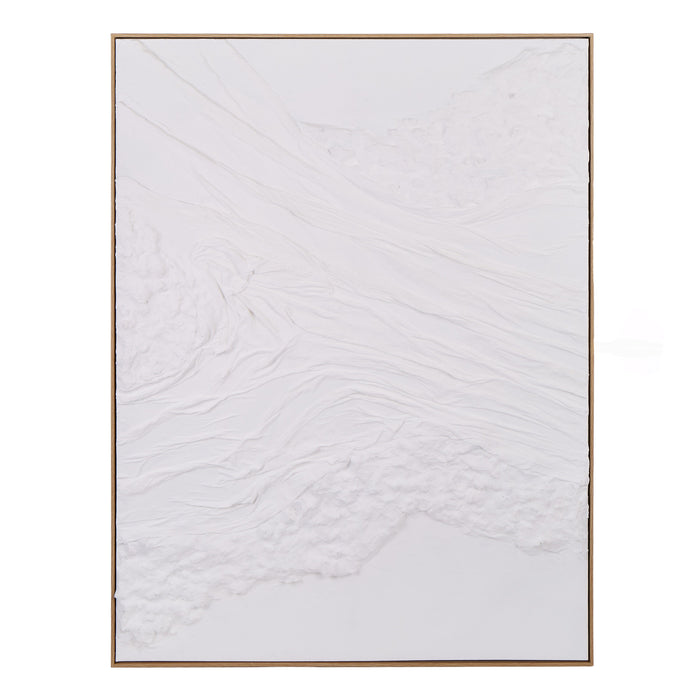 Amalfi Amira Hand Painted Wall Art White