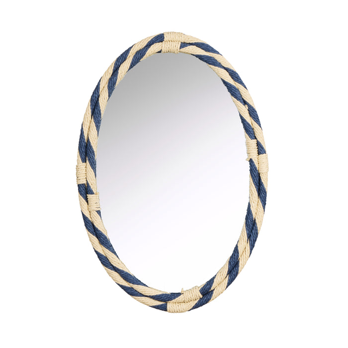 Emporium Luken Wall Mirror Blue & White
