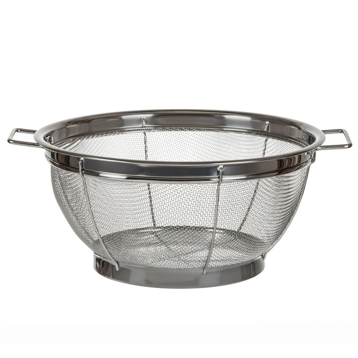 MasterPro Deluxe Mesh Colander with Handles Large Stainless Steel