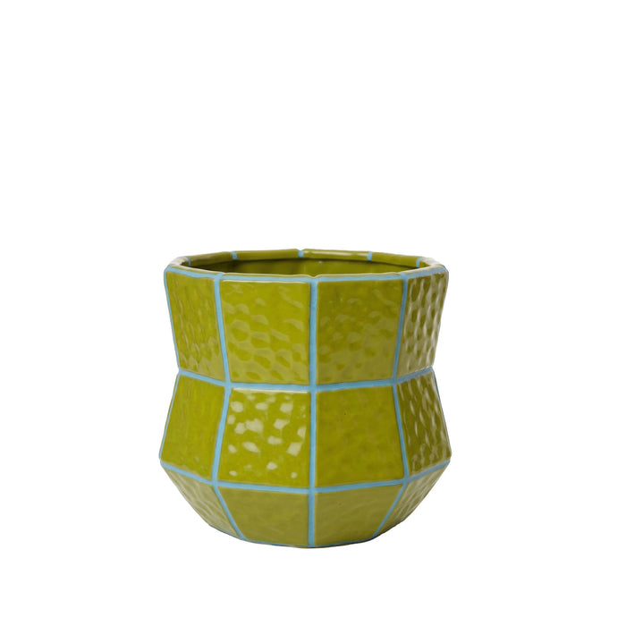 Emporium Sadie Tile Collection Pot Green & Blue