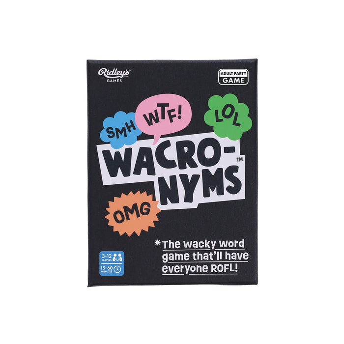 Ridleys Wacronyms Black