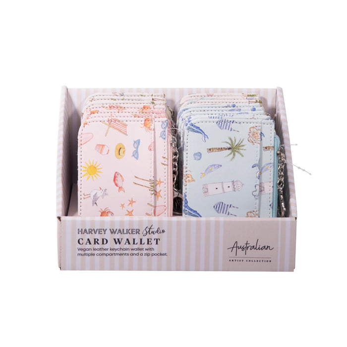 The Australian Collection Card Wallet - Sylvia Harvey Walker CDU 18pcs/3 Assorted