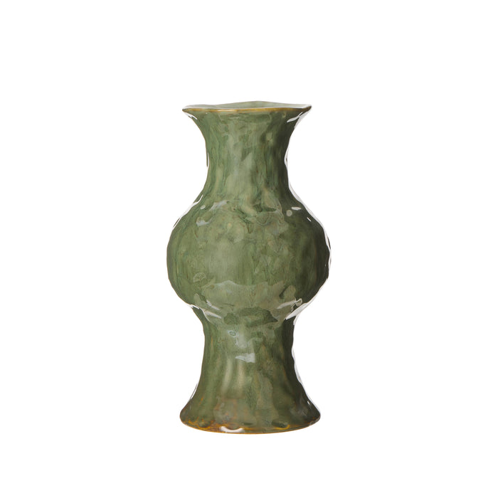 Amalfi Elara Vase Reactive Soft Green