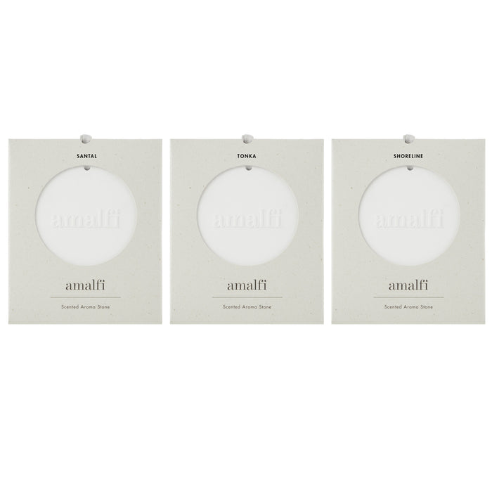 Amalfi Santal Tonka Aroma Stones CDU/6pcs Taupe