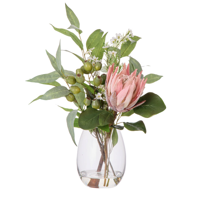 Rogue King Protea Native Mix - Claire Pink & Green